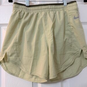 Nike Women's Pastel Green Athletic Shorts